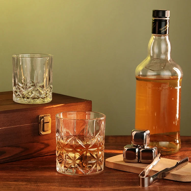 Custom Engraved Whiskey Glass | 20,000 MOQ Bulk Barware with Logo