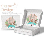 Collapsible Corrugated Box Custom Print | 500 MOQ, Free Sample, 8 Finishing Options