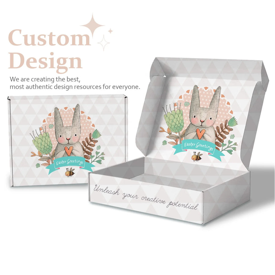 Collapsible Corrugated Box Custom Print | 500 MOQ, Free Sample, 8 Finishing Options
