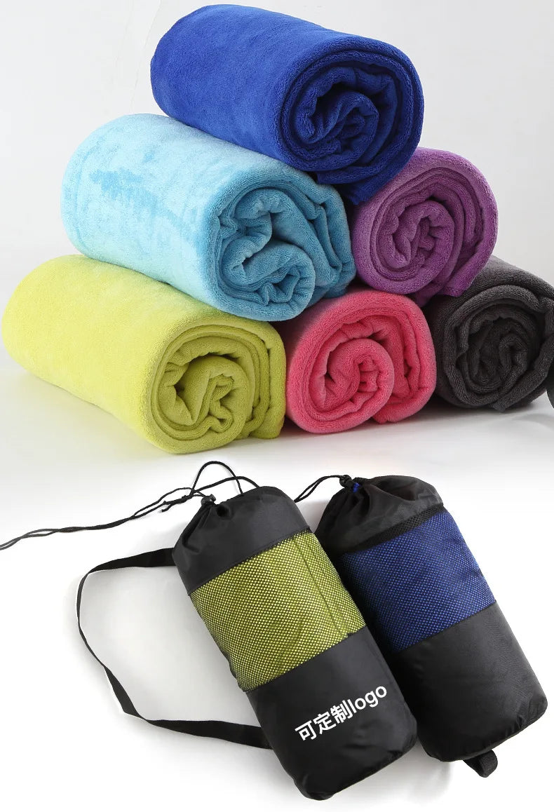 Microfiber Sports Towel | 80/20 Blend | Quick-Dry | Custom Logo | 50 MOQ | Fitness