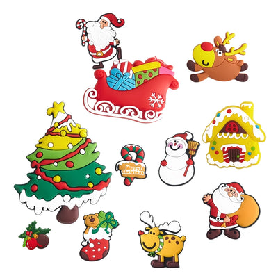 Custom PVC Magnets 100 pcs | Christmas Motifs