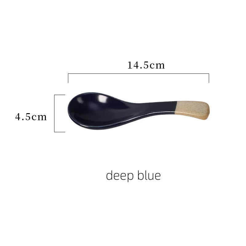 Custom Porcelain Spoons: 30mL, 3mm, BSCI/FDA | Japandi Tableware for Restaurants & Hotels