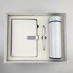 Corporate Gift Set with Logo | A5 Notebook + Bottle | 100 MOQ