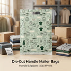 Custom Compostable Poly Mailer with Logo | Courier Shipping Bag