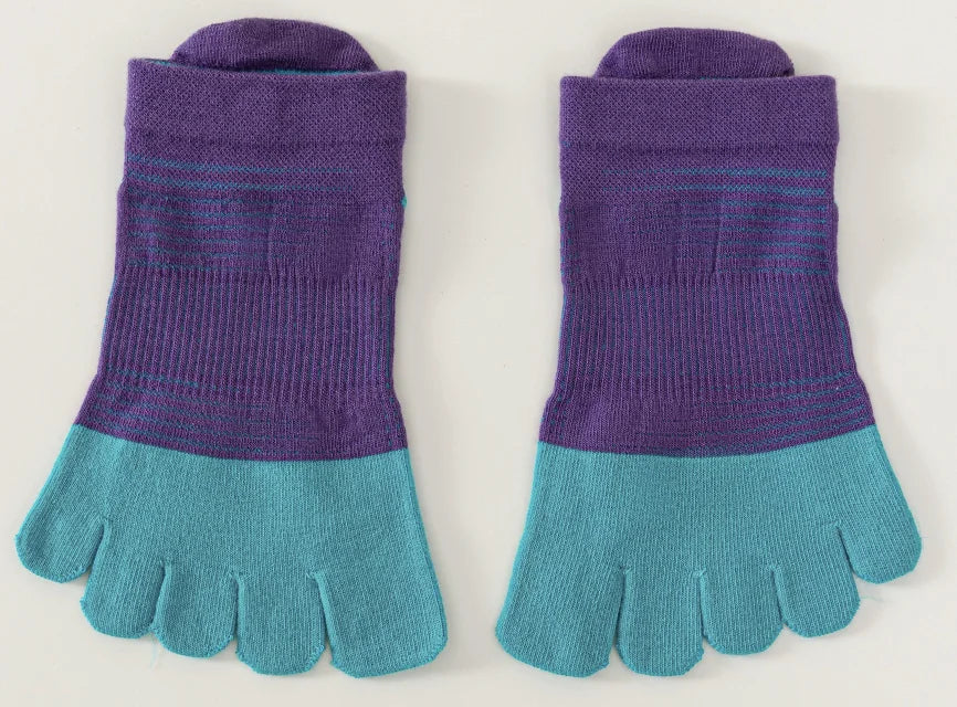 Marathon Five Finger Socks Custom Knitted Logo | MOQ 1
