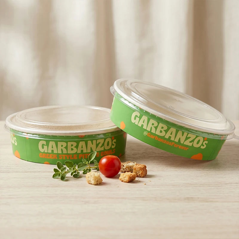 Custom Printed Paper Bowls | Leakproof Food Containers
