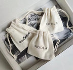 Organic Cotton Drawstring Bags Wholesale | Custom Logo Sustainable Packaging