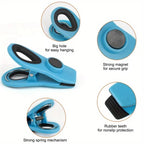 Magnetic Bag Clips | Airtight Food Storage | Stainless Steel + PP | 2,000 MOQ | Custom Logo