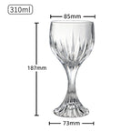 Custom Engraved Crystal Wine Glasses: 7-Day Lead, 300ml, 3 Engraving Methods | Wedding & Corporate Gifts