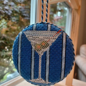Needlepoint Ornaments 2 pcs | OEKO-TEX Certified