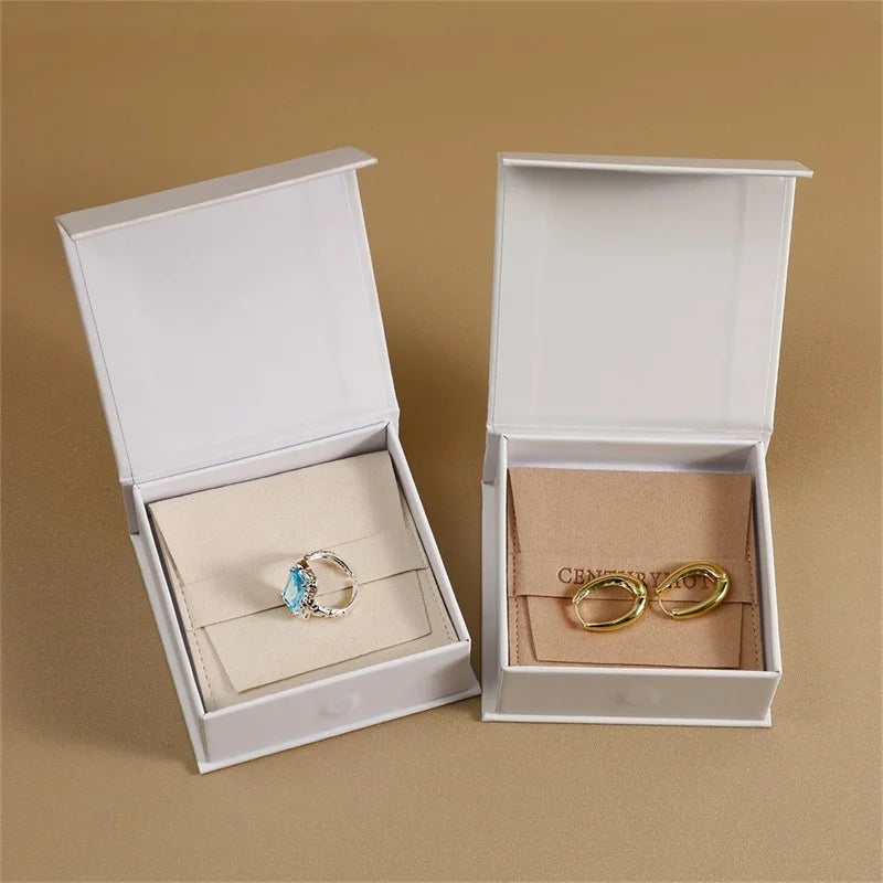 Custom Drawer Jewelry Box with Magnetic Closure | 100 MOQ, Free Sample, 8 Finishing Options