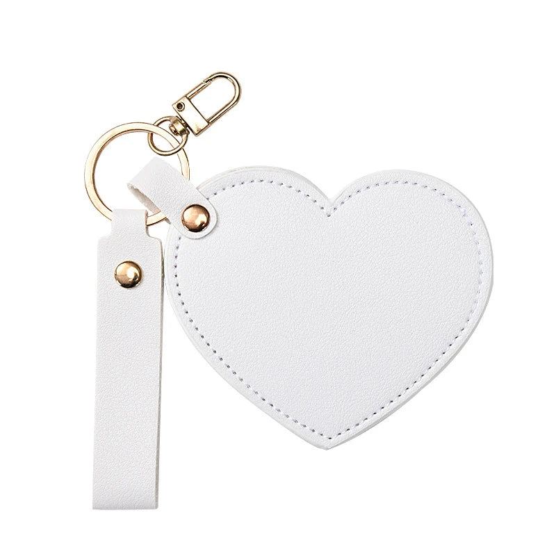 Custom Heart-Shaped Mirrors with Logo | HD Glass | MOQ 100 pcs