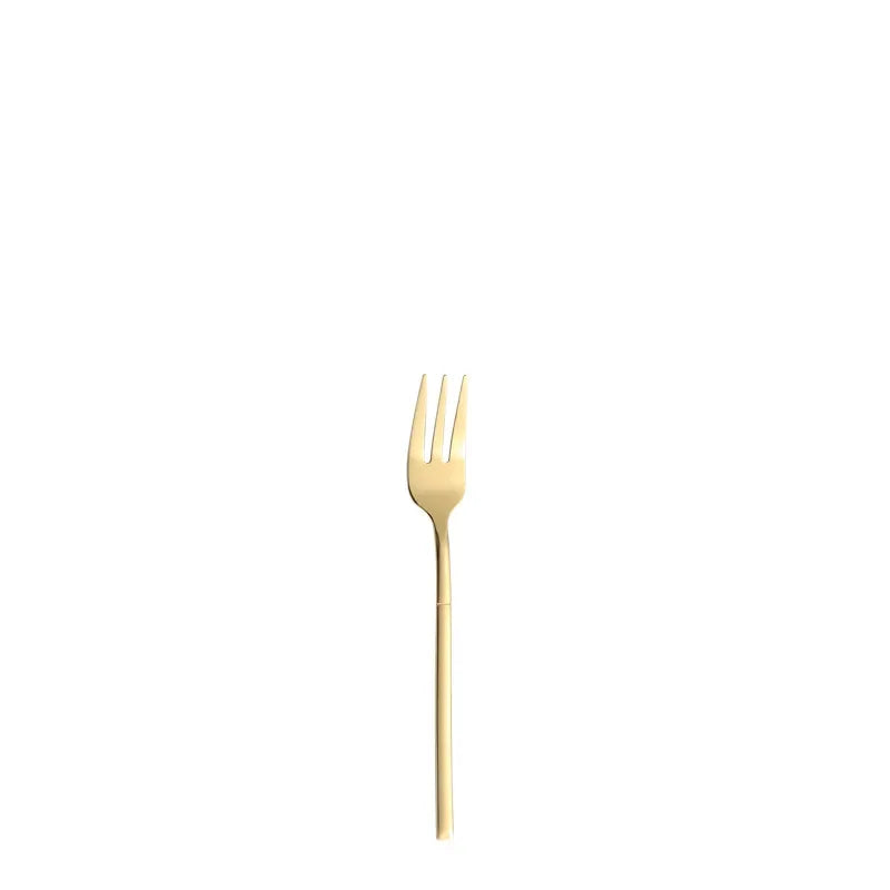 Gold Stainless Steel Flatware Set | 18/0 Elegant Wedding Flatware