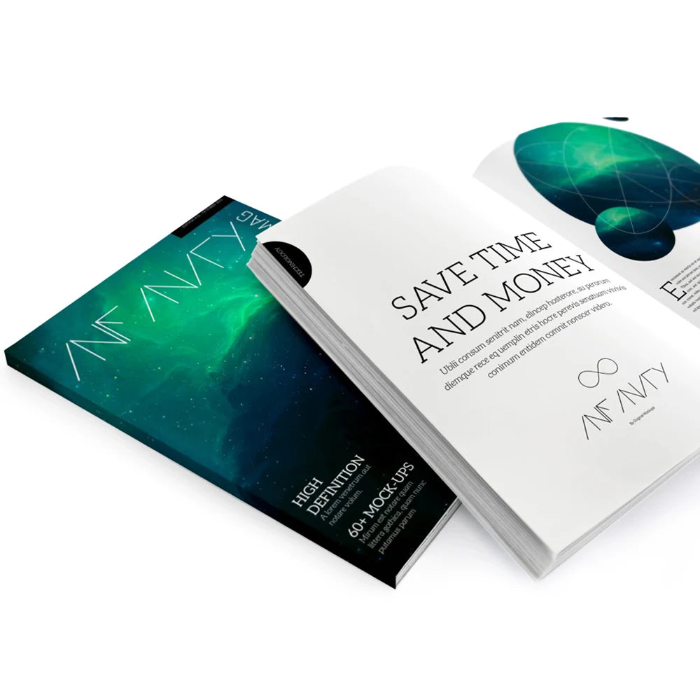 Custom Sprayed Edge Hardcover Book: Gold/Silver/Holographic, Offset Printing, MOQ 500