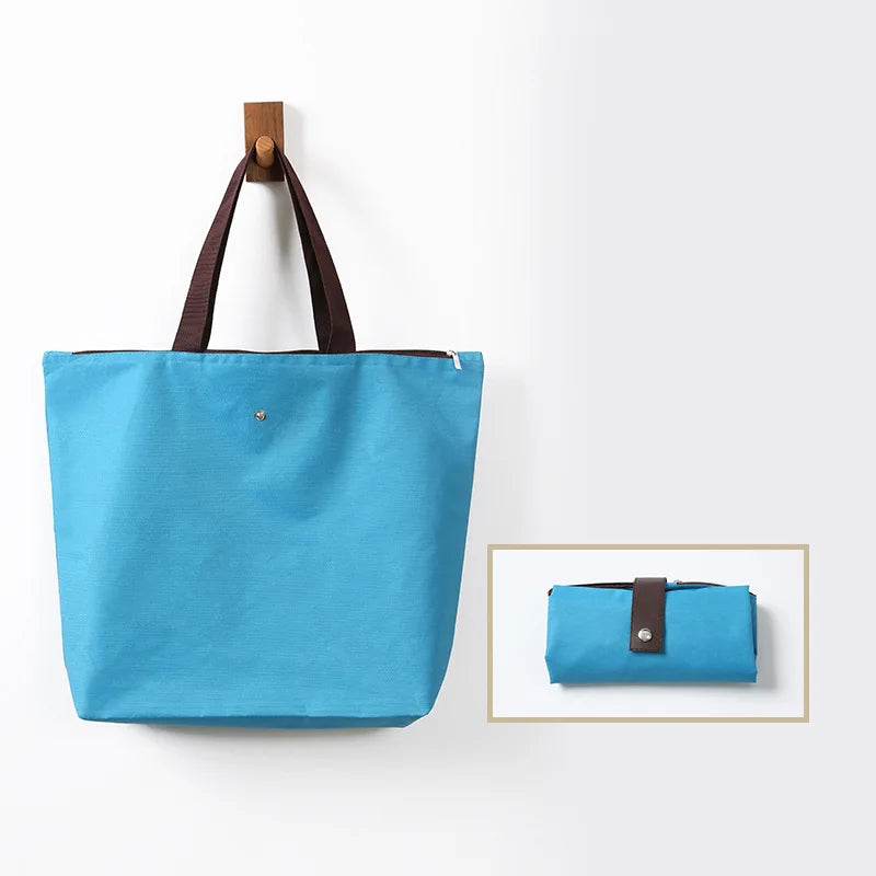 Custom Oxford Foldable Tote Bag with Logo | Bulk