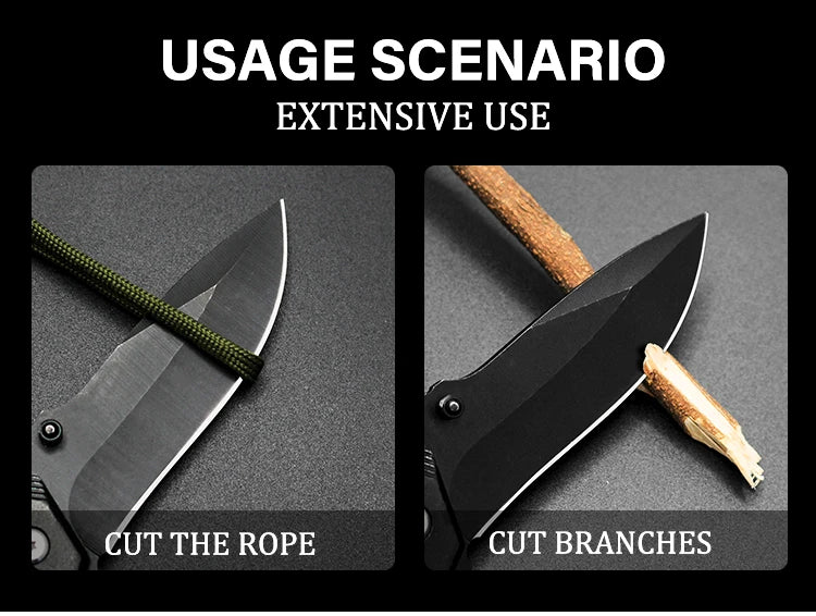Custom Folding Tactical Pocket Knife with Logo | MOQ 200 pcs
