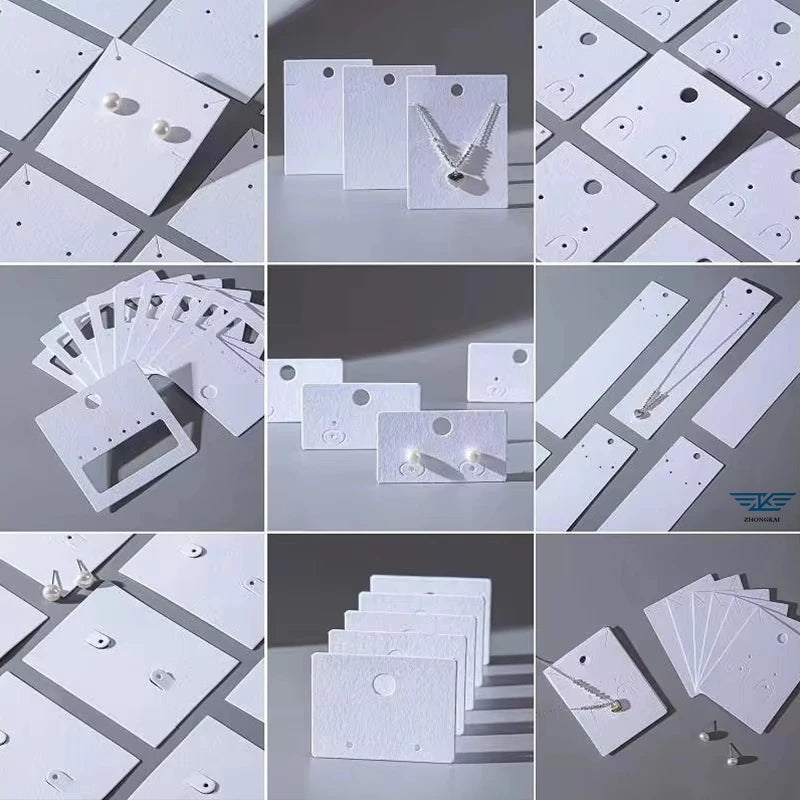Custom Jewelry Cards with Gold Foil & Embossing | FSC Certified
