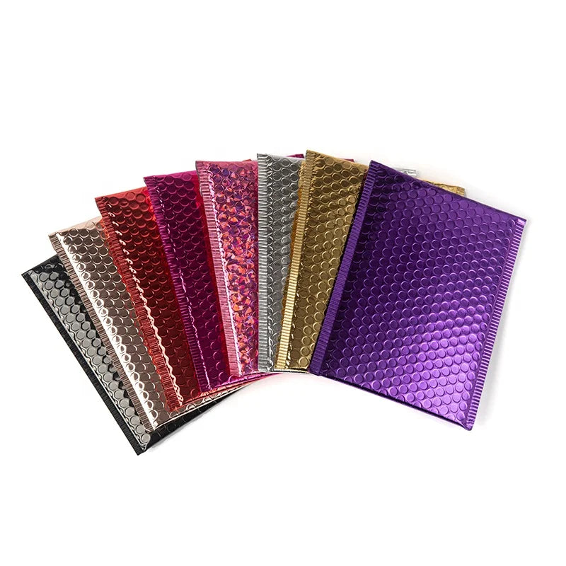 Custom Poly Bubble Mailers 100 MOQ | LDPE/HDPE Shipping Envelopes Wholesale