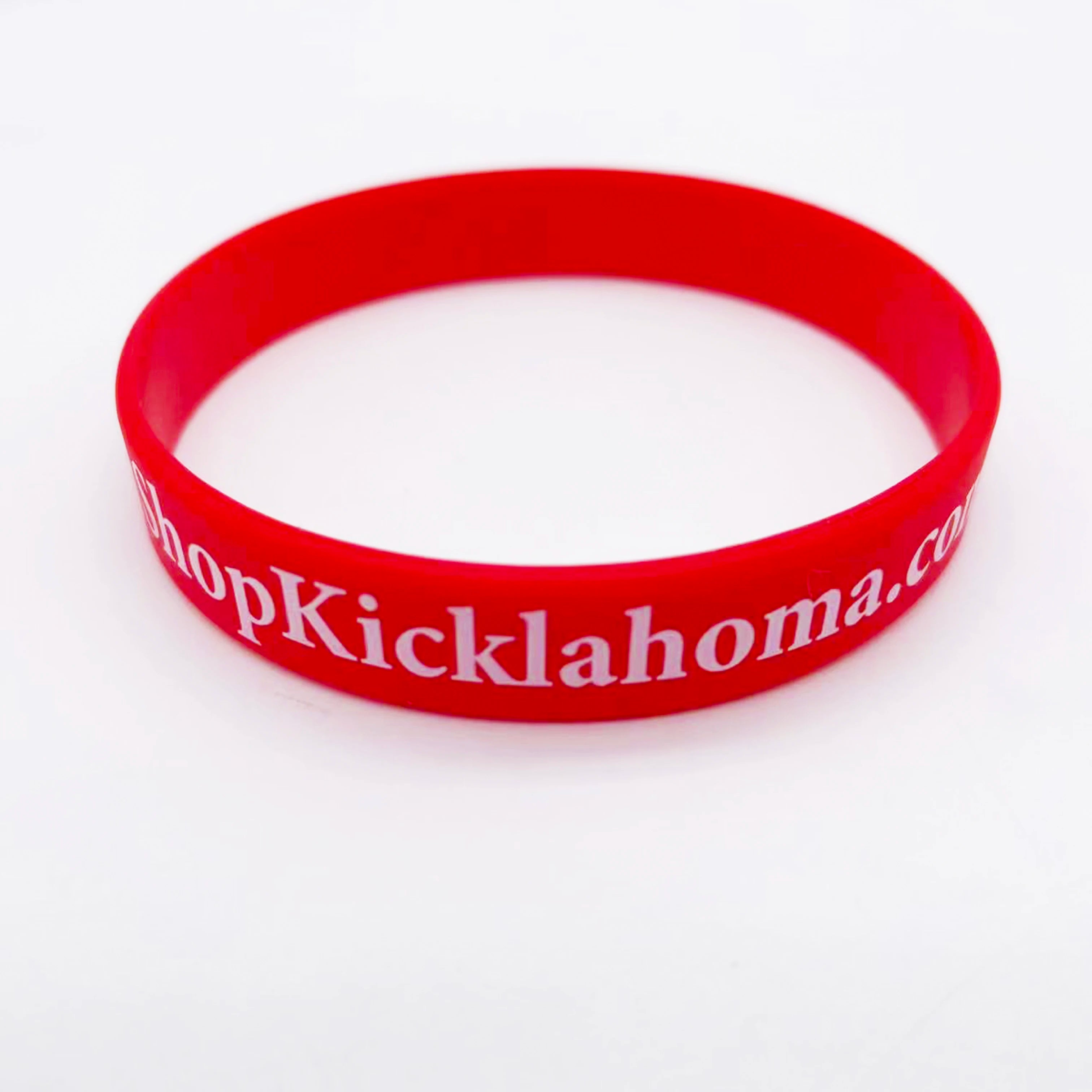 Custom Silicone Wristbands | Embossed Promotional Bracelets