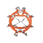 Custom Logo Ice Cleats with 8 Stainless Steel Spikes | MOQ 500