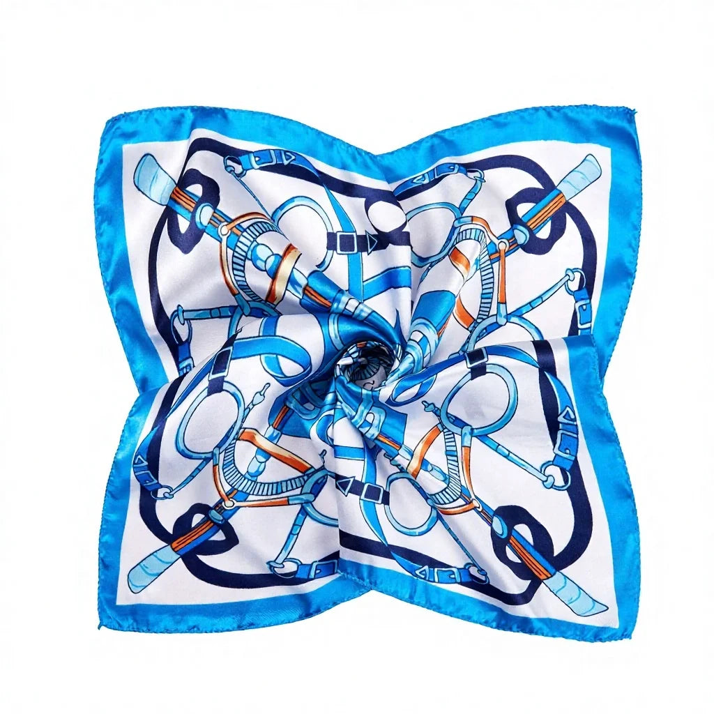 Personalized Silk Satin Scarves | 2-Piece MOQ & 3-7 Day Lead Time | 46 Colors | OEM Manufacture