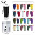 Custom 20oz 30oz Tumbler | 50 Pcs MOQ Double Wall Insulated Travel Mug