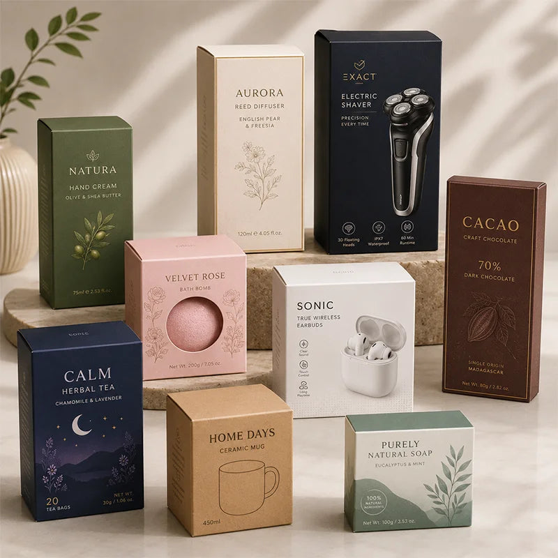 Custom Skin Care Paper Packaging Box | Art Paper | Recycled Materials | 500 MOQ