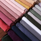 Custom Matte Satin Hijabs Wholesale | 20-Piece MOQ & 14-Day Lead Time | Eid Prayer Scarves