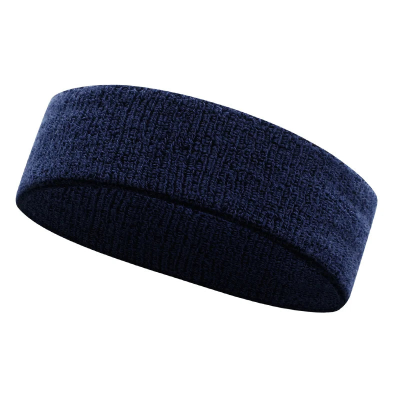5.5cm Wide Spandex Yoga Headband with Custom Print | Sweat Absorption for Workout