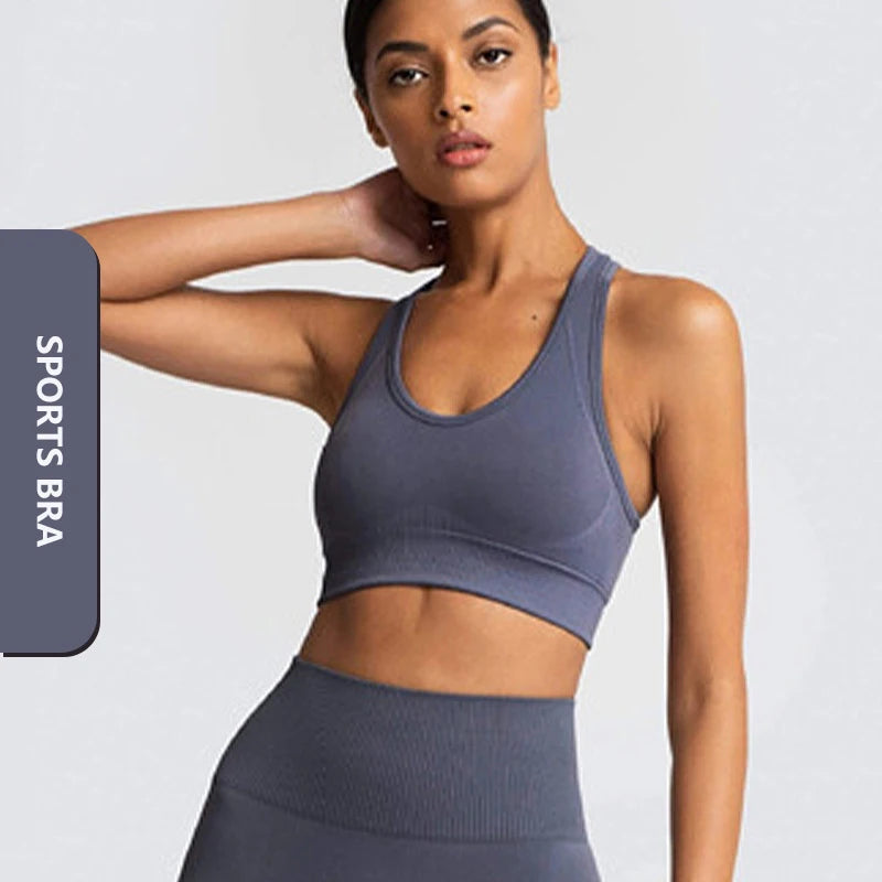 Custom Seamless Gym Sets for Women (Yoga & Fitness Wear)