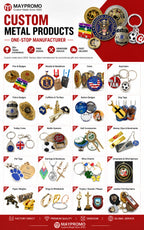 Custom Metal Keychains with Logo | Corporate Gifts Souvenirs