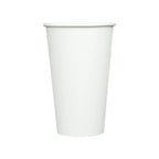 Custom Logo Single Wall Coffee Paper Cup for Cafe and Office
