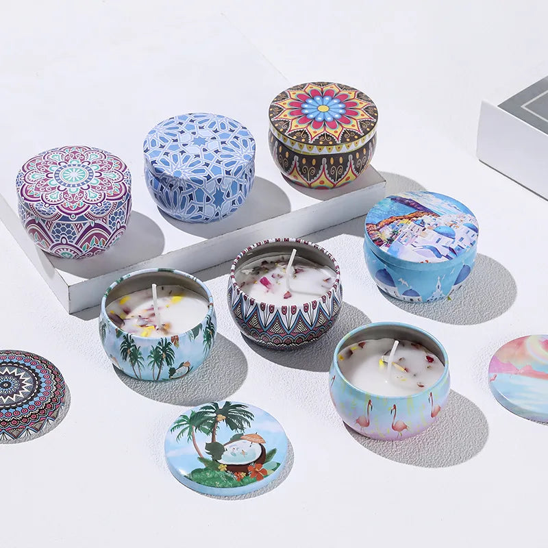 Custom Soy Wax Candle Gift Set | Corporate Gifts | Free Samples
