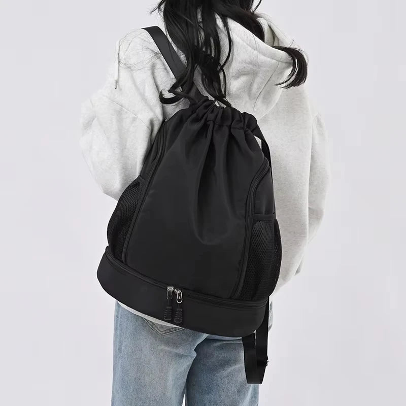 Custom Oxford Drawstring Backpack with Logo | Bulk