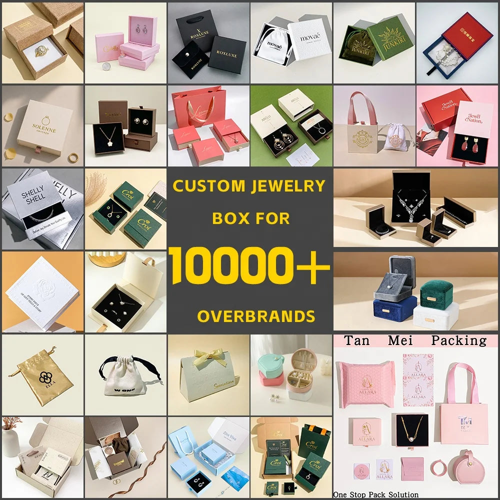 Custom Sliding Jewelry Box | Velvet Lining | 100 MOQ | 15-Day Lead