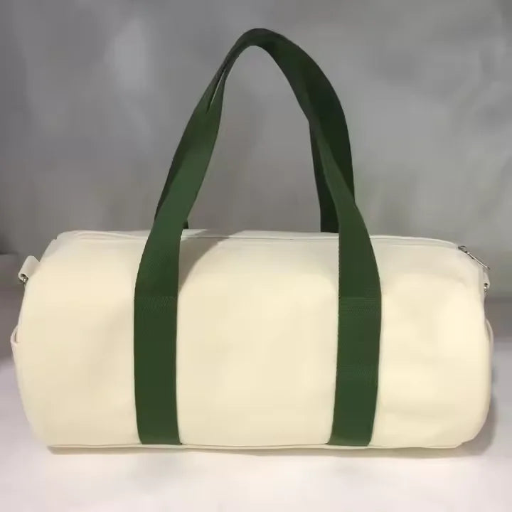 Custom Canvas Duffle Bags with Logo | 36-55L Travel Bag MOQ 50