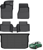 Renault Twingo 3 X07 TPE Trunk Mat 2014-2025 Custom Fit Boot Liner