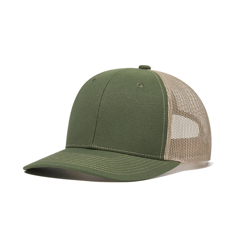 Custom Richardson 112 Trucker Hat | Leather Patch Cap MOQ 50
