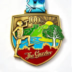 Custom Zinc Alloy Medal with Soft Enamel | 70mm Marathon Finisher Awards & Corporate Recognition | 50 MOQ