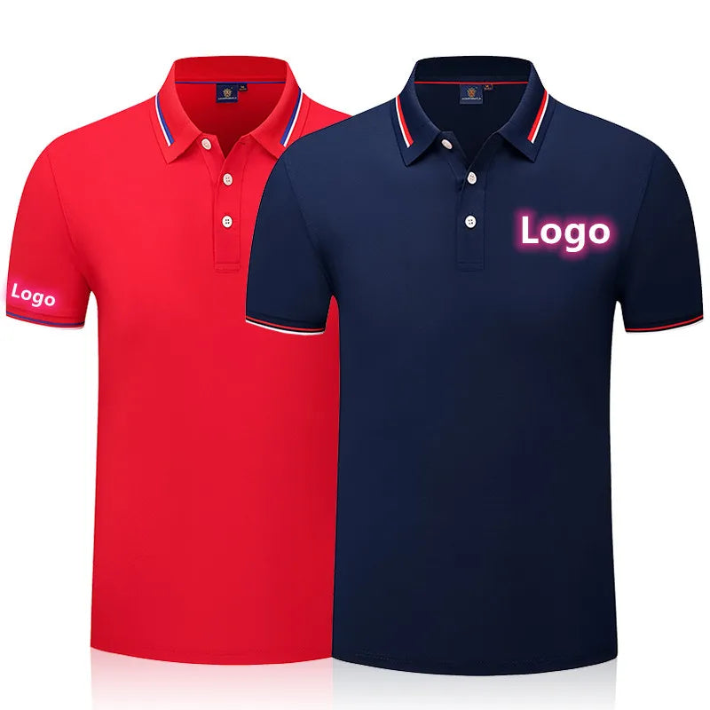 Slim Fit Polo Shirts for Custom Logo (Unisex, Clean Design)