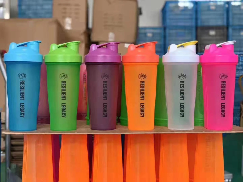 Plastic Shaker Bottle with Flip Lid for Gym, Protein Mix and Daily Hydration (400ml / 600ml)