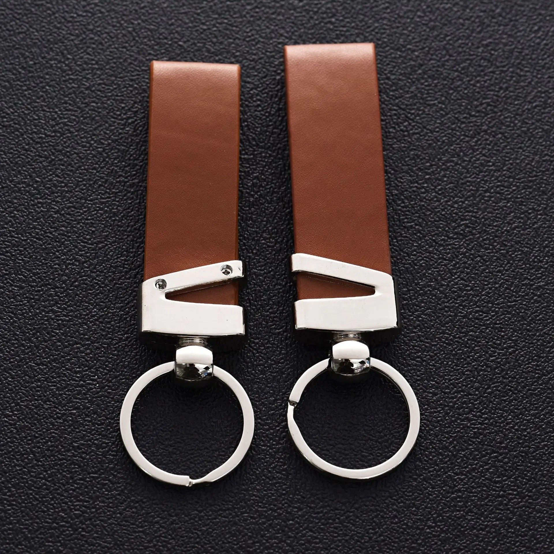 Custom Zinc Alloy Keychain with Rainbow Plating | SGS Certified, Offset/Silk Screen Print, Free Sample