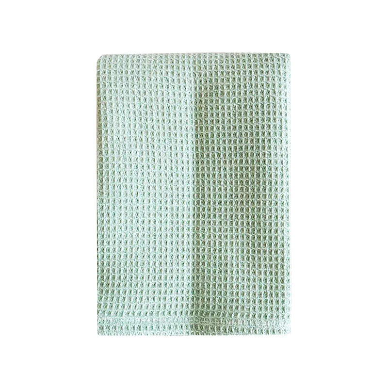 Custom logo Waffle Kitchen Hand Towels Dish Cloth Highly Absorbent Cleaning Drying Dishes Tea Towel Extra Soft