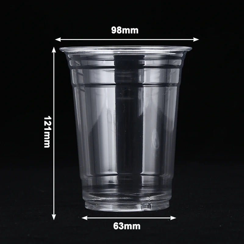 Custom PLA Biodegradable Cold Drink Cups 12-32oz | 100% Compostable BPA-Free