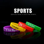 Custom Silicone Wristbands | Embossed | MOQ 100