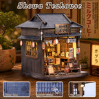FSC-Certified 3D Wood Puzzle Book Nook | LED Light Diorama | CE EN71 CPC Certified