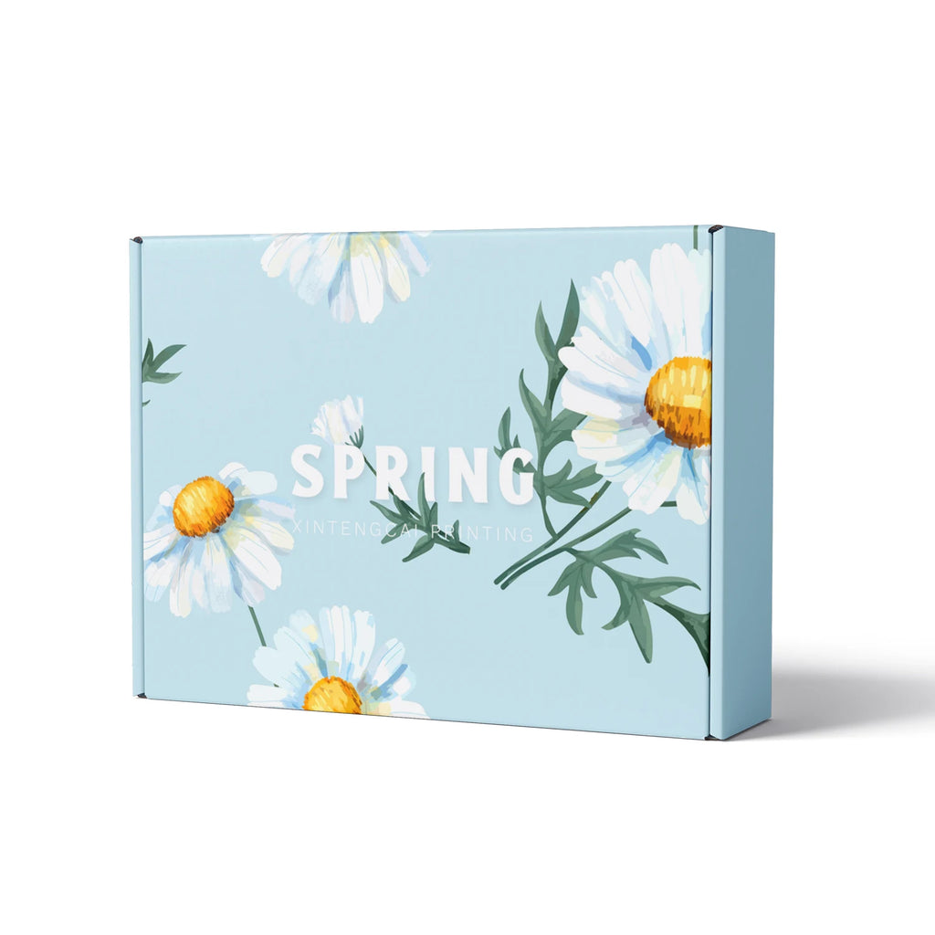Custom Corrugated Packaging Box with Logo | 500 MOQ, Offset Print, 7 Finishing Options