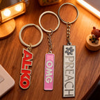 Custom Metal Keychain – Personalized Logo Keyrings for Brand Promo & Gifting