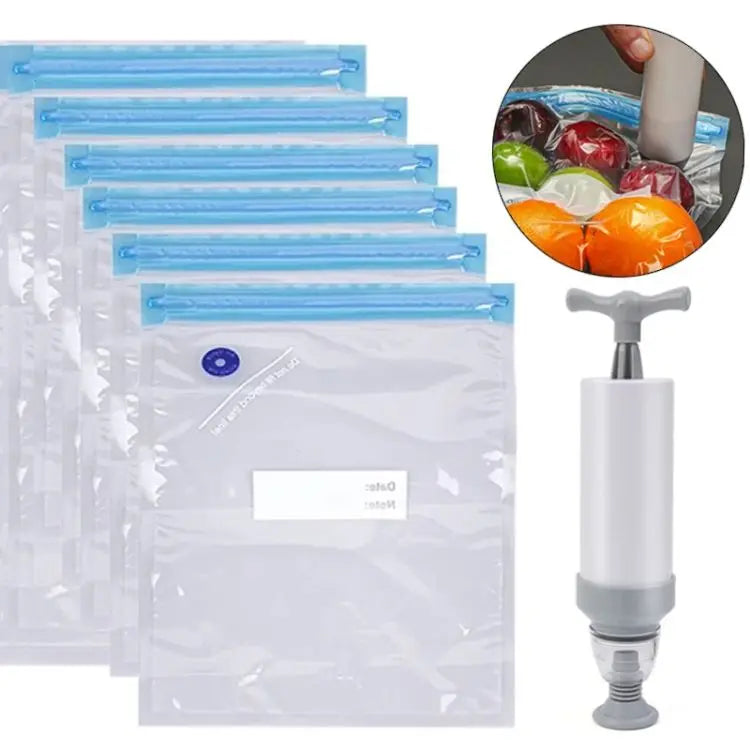 Custom Vacuum Storage Bags | PE+PET | 200 MOQ | FSC Recyclable