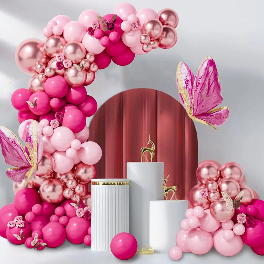 Balloon Arch Garland Kits | Rose Gold | MOQ 10 | EN71 Certified